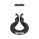 Forto F-24 Rechargeable Textured Vibrating Cockring