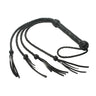 Four Lash Whip Black