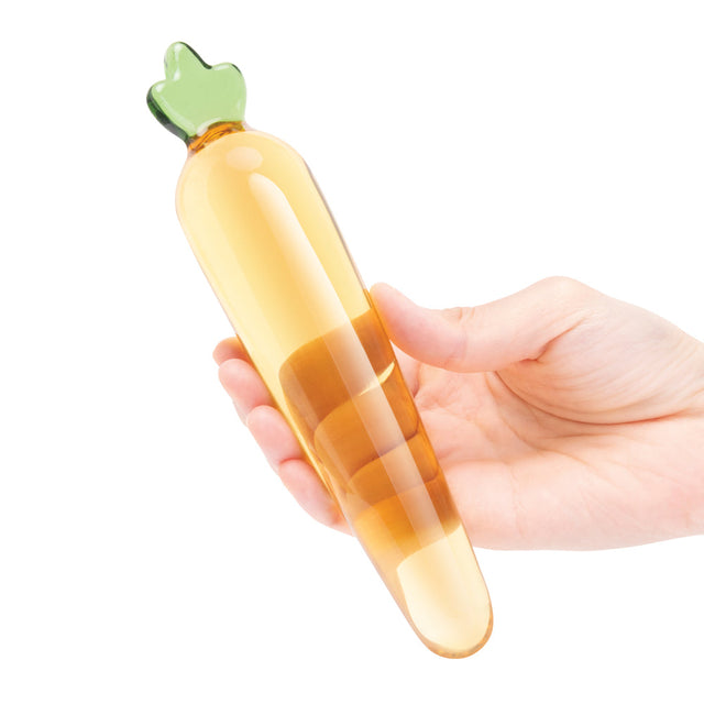 Glas Bunny's Secret 7.25" Glass Dildo