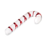 Glas Candy Cane Dream 7.5" Glass Dildo