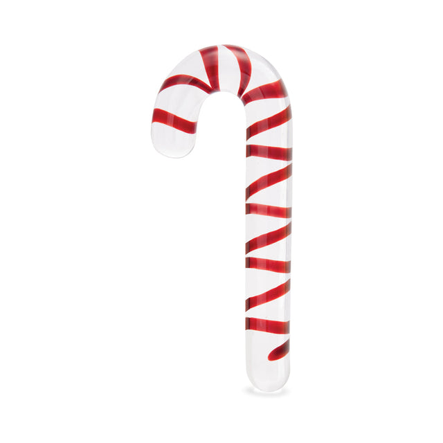 Glas Candy Cane Dream 7.5" Glass Dildo