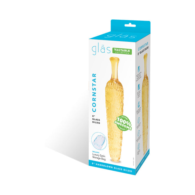 Glas Cornstar 8" Glass Dildo