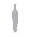 Glas Cornstar 8" Glass Dildo