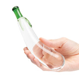 Glas Eggplant Ecstasy 7.25" Glass Dildo