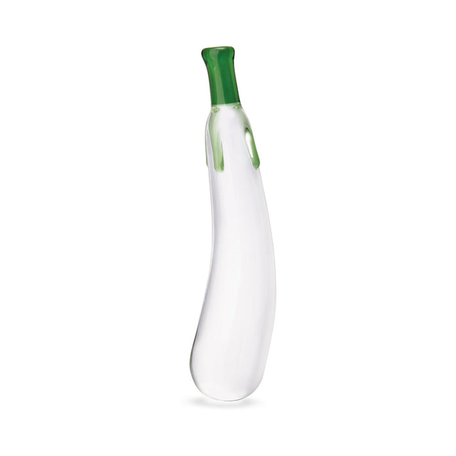 Glas Eggplant Ecstasy 7.25" Glass Dildo