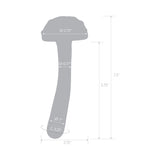 Glas Magic Mushroom 7.5" Glass Dildo