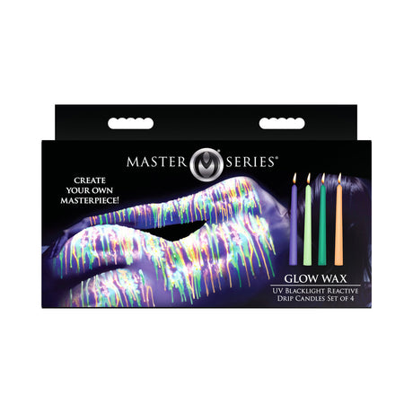 Glow Wax UV Blacklight Reactive Drip Candles