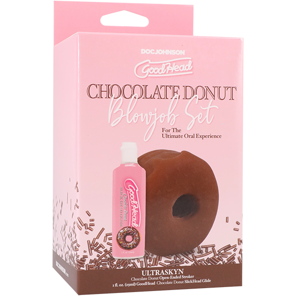 GoodHead Chocolate Donut Blowjob Set