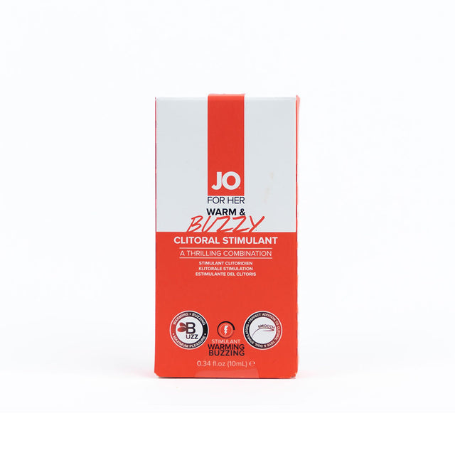 JO Warm & Buzzy Clitoral Stimulant 0.34 oz