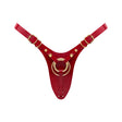 Leatherette Harness Fabulous (XS - XXL) Red