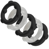 Oxballs Gearheads 5-Pack Spinner Rings Black/Vapor