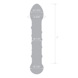 Spiral Staircase Full Tip 7.25" Glass Dildo