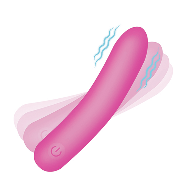 Tapered Flexible Silicone Bullet Pink