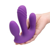 Together Blended Pleasure Triple-Pronged Vibrator