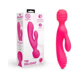Together Tri Delight Triple Stim Wand & Rabbit Vibrator